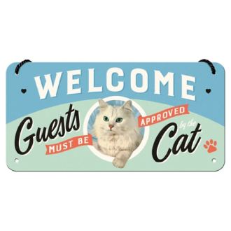 welcome guests cat viseći znak ishop online prodaja